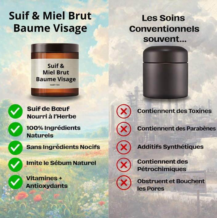 Baume visage réparateur intense pour peaux sèches