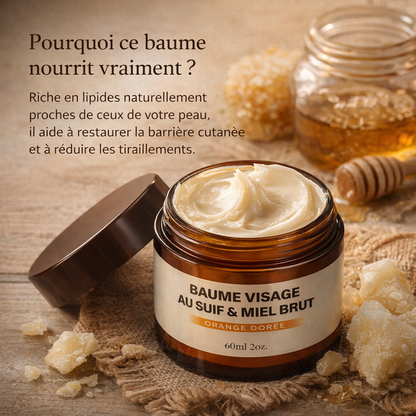 Baume visage réparateur intense pour peaux sèches