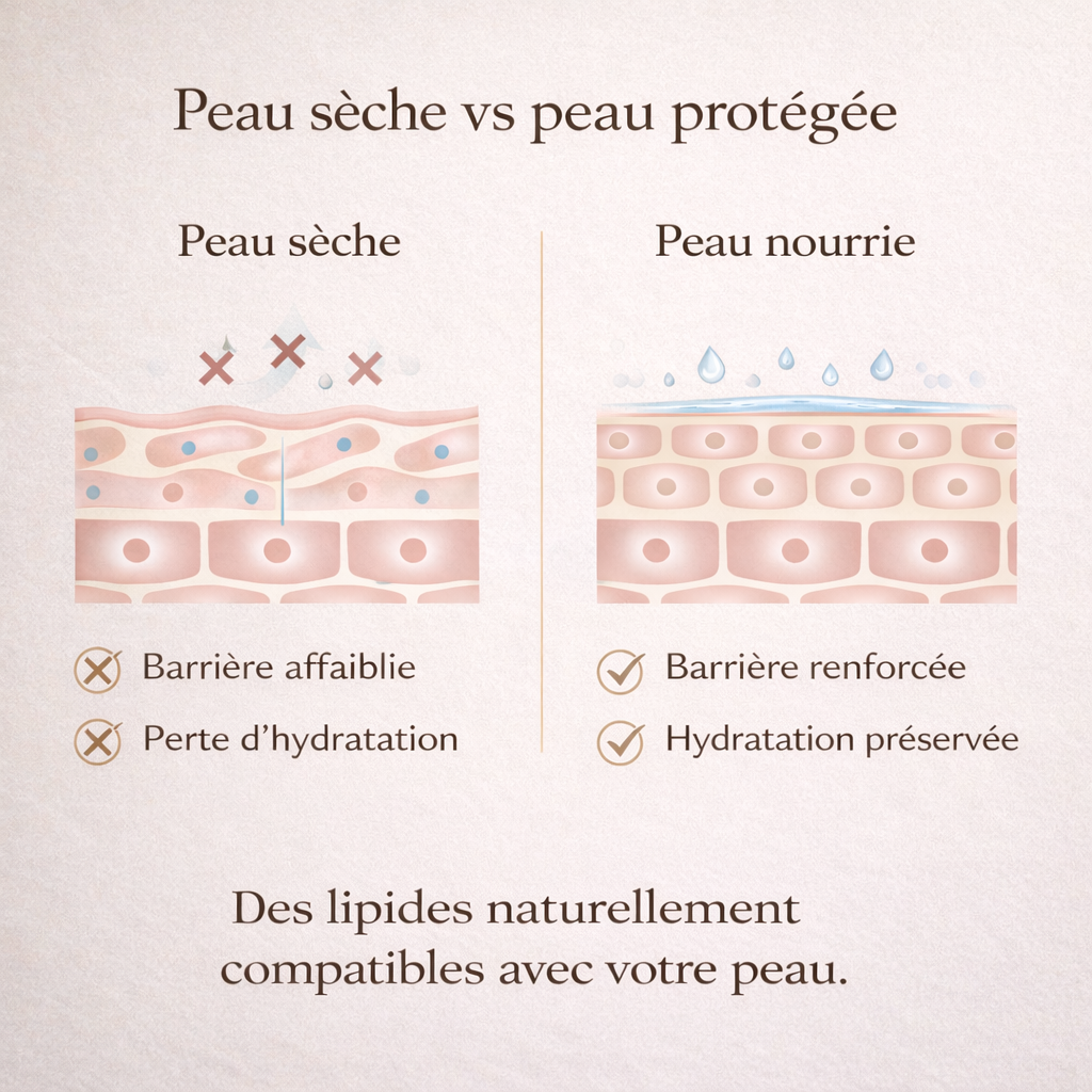 Baume visage réparateur intense pour peaux sèches